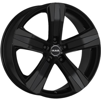 Alu disk MAK STONE 5 7x17, 5x130, 84.1, ET33 GLOSS BLACK