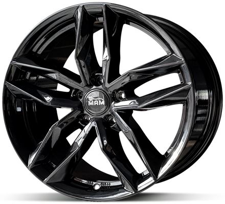 Alu disk MAM RS3 BP 8x18 5x112 ET30 černý