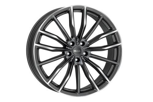 Alu disk MAK RAPP-D 10.5x21, 5x112, 66.6, ET43 GUN MET-MIRROR FACE