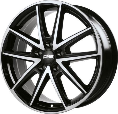 Alu disk CMS C30 8x18, 5x108, 65.1, ET48 Diamond Black Gloss