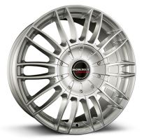 Alu disk Borbet CW3 9x21, 5x112, 66.6, ET40 sterling silver