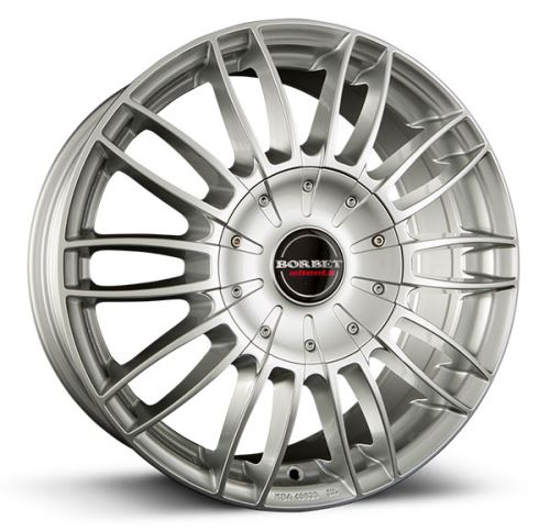 Alu disk Borbet CW3 7.5x18, 5x120, 65.1, ET43 sterling silver