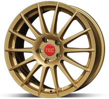 Alu disk TEC AS 2 Gold 7,5x17 5x100 ET38 zlatý