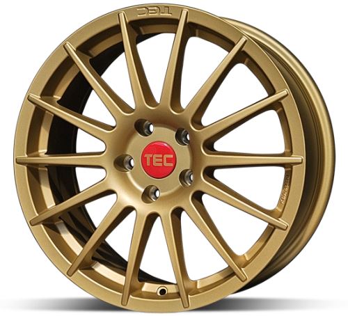 Alu disk TEC AS 2 Gold 8,5x19 5x108 ET45 zlatý