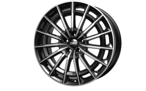 Alu disk CMS C38 8x19, 5x112, 66.5, ET34 Diamond Black Gloss