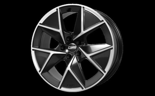 Alu disk CMS C42 8x19, 5x114,3, 65.1, ET43 Diamond Black Gloss