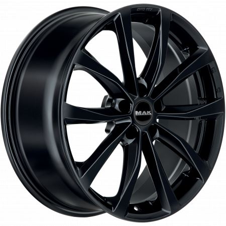 Alu disk MAK WOLF 7.5x17, 5x100, 56.1, ET48 GLOSS BLACK