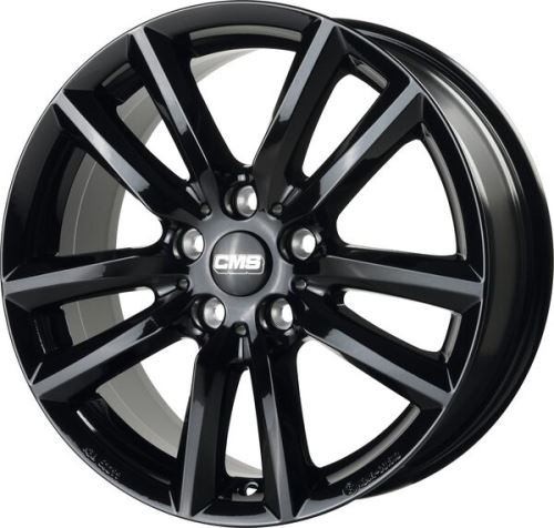 Alu disk CMS C27 6x16, 5x100, 57.1, ET45 Complete Black Gloss