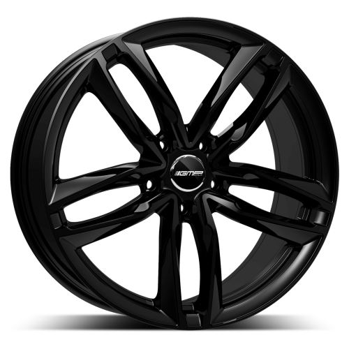 Alu disk GMP Atom 7.5x17, 5x112, 66.5, ET45 Glossy Black