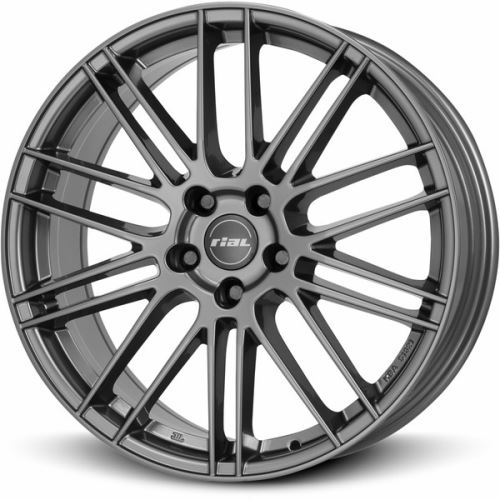 Alu disk RIAL Kibo 8x19, 5x114,3, 70.1, ET40 metal-grey