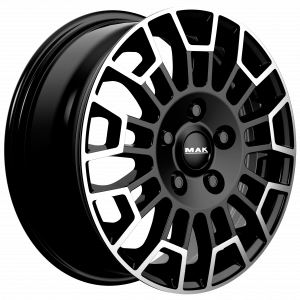 Alu disk MAK NOMAD 8.5x20, 6x139.7, 95.1, ET50 BLACK MIRROR