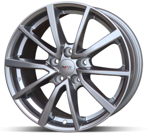 Alu disk Platin P95 Silver 6,5x17 5x114 ET32 stříbrný