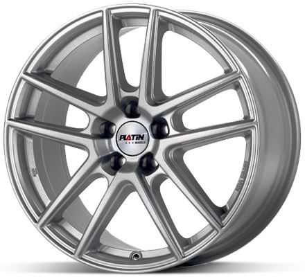 Alu disk Platin P73 5,5x14 4x100 ET35 stříbrný