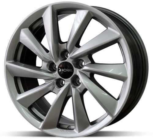 Alu disk Ronal R70 PS 7,5x18 5x112 ET45 platinový stříbrný