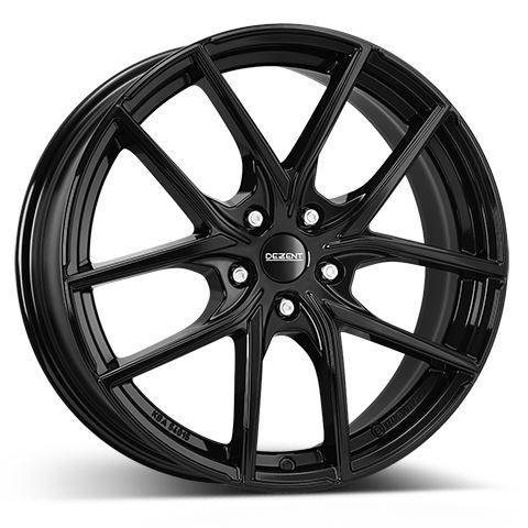 Alu disk DEZENT TO black 8x19, 5x112, 66.6, ET54 Black