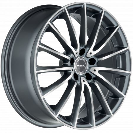 Alu disk MAK KOMET 8.5x21, 5x112, 66.6, ET39 GUN MET-MIRROR FACE