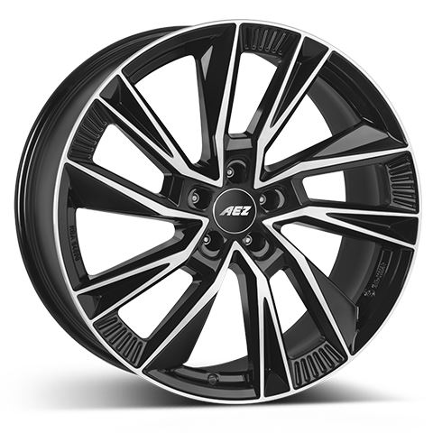 Alu disk AEZ Havanna dark 9.5x21, 5x120, 64.1, ET40 Black/polished