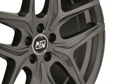 Alu disk MSW URBAN CROSS MSW 40 10x20, 5x110, 65.1, ET41 GLOSS GUN METAL (6)
