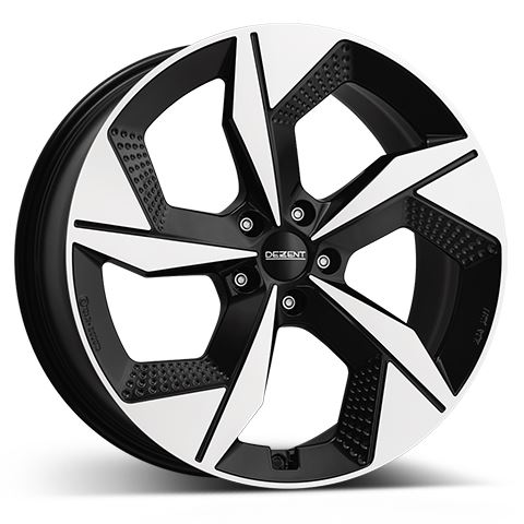 Alu disk DEZENT AO dark 9x20, 5x108, 63.4, ET53 Black/polished
