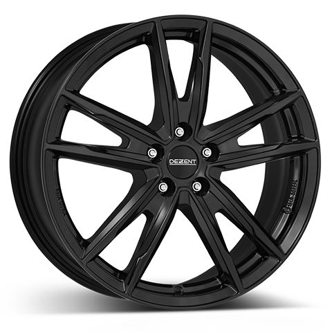 Alu disk DEZENT KF black 8x18, 5x112, 57.1, ET44 Black