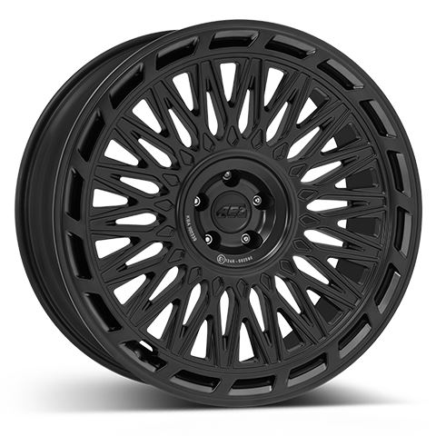 Alu disk AEZ Tokio black 9.5x23, 5x114,3, 67.1, ET52 Black matt
