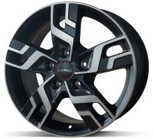 Alu disk Ronal R64 JBM FC 7x17 5x130 ET33 černý mat leštěný