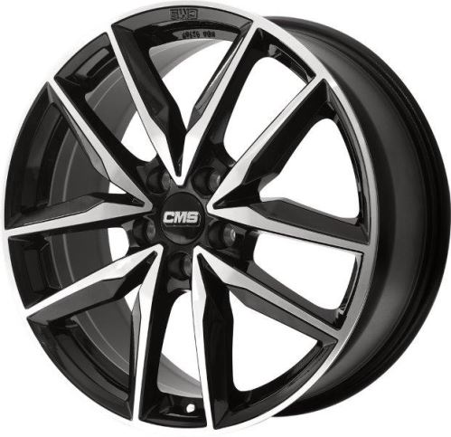 Alu disk CMS C28 8x20, 5x108, 63.4, ET48,5 Diamond Black Gloss