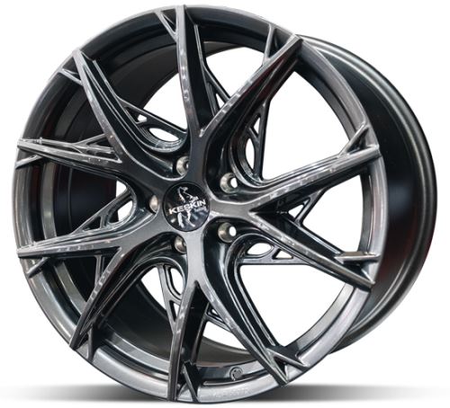 Alu disk Keskin KT24 PP 8,5x19 5x108 ET40 titanový