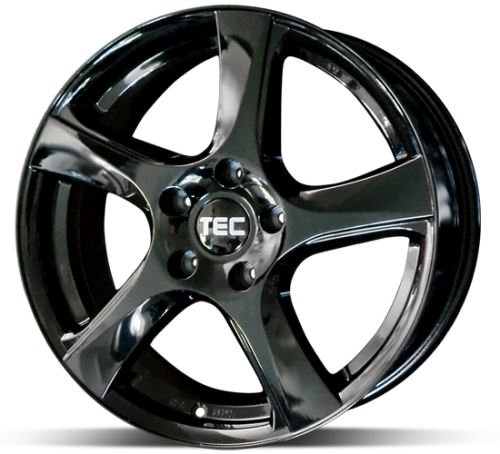 Alu disk TEC AS5 FullBlack 7,5x18 5x114 ET48 černý lesklý