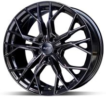 Alu disk Platin P118 FullBlack 8x19 5x108 ET42 černý lesklý