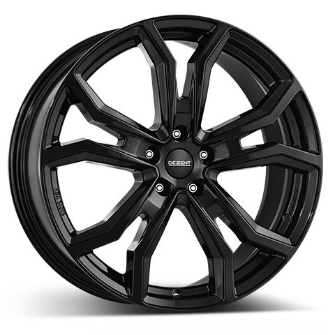 Alu disk DEZENT TV black 8x20, 5x112, 66.6, ET27 Black