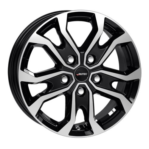 Alu disk AUTEC Kiso 7x17, 5x118, 71.1, ET62 Black polished