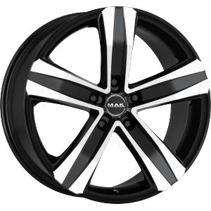 Alu disk MAK STONE5 7x17, 5x130, 84.1, ET33 BLACK MIRROR