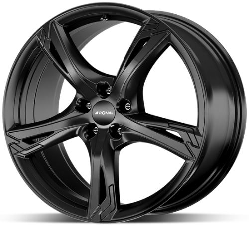 Alu disk Ronal R62 JetBlack 7,5x18 5x112 ET51 černý lesklý