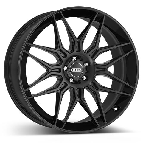 Alu disk DOTZ LongBeach black 10.5x21, 5x130, 71.6, ET48