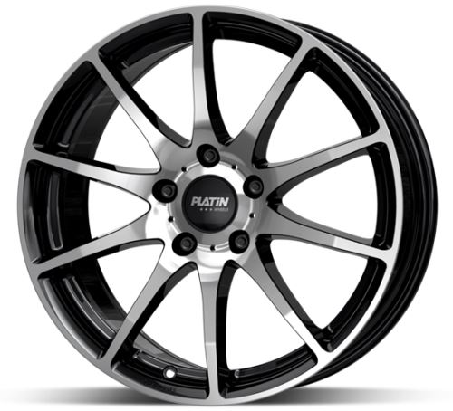 Alu disk Platin P113 Black 8x20 5x112 ET35 černý leštěný