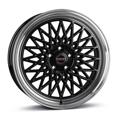 Alu disk Borbet B 8.5x19, 5x112, 66.5, ET25 black rim polished