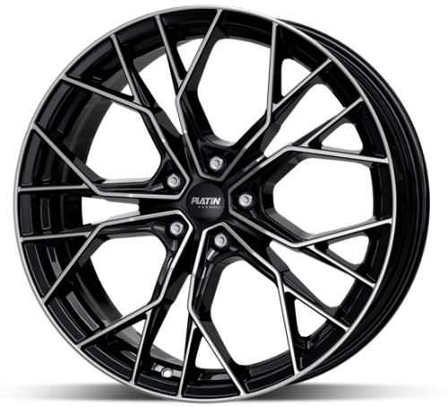 Alu disk Platin P118 Black 8,5x20 5x112 ET40 černý leštěný