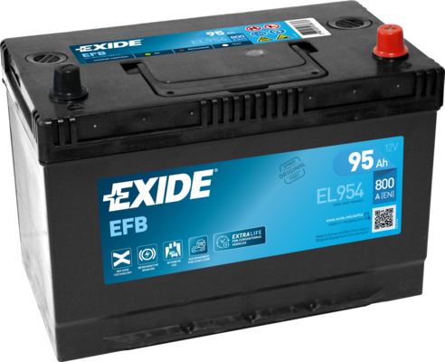 EXIDE Autobaterie Start-Stop EFB 12V 95Ah 800A, 306x173x222mm
