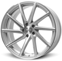 Alu disk Brock B37 8x18, 5x112, 66.7, ET54 Kristallsilber Voll-Poliert (KSVP)