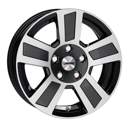 Alu disk AUTEC Tigris 6x16, 5x112, 66.6, ET30 Black polished