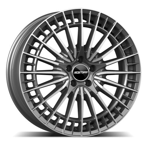 Alu disk GMP Qstar 8x18, 5x112, 66.6, ET50 Anthracite Diamond