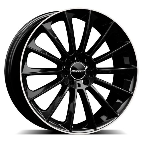 Alu disk GMP Stellar 9x22, 5x108, 63.4, ET45 Black Diamond Lip