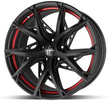 Alu disk Keskin KT24 BPRI 8,5x19 5x114 ET45 černý lesklý červený Alu disk Keskin KT24 BPRI 8,5x19 5x114 ET45 černý lesklý červený