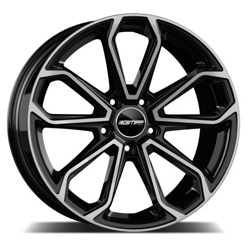 Alu disk GMP Furiosa 9.5x20, 5x130, 71.6, ET46 Black Diamond