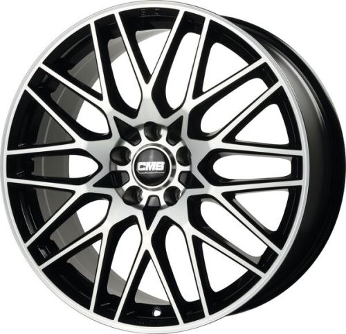 Alu disk CMS C25 8.5x20, 5x112, 66.5, ET40 Diamond Black Gloss