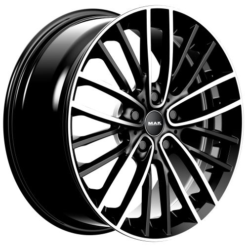 Alu disk MAK CHELSEA 7.5x18, 5x112, 66.6, ET49 BLACK MIRROR