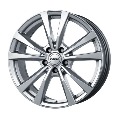 Alu disk RIAL M12 9x19, 5x112, 66.5, ET20 polar-silver