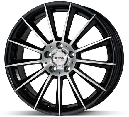 Alu disk Platin P74 Black 7,5x18 5x112 ET49 černý leštěný