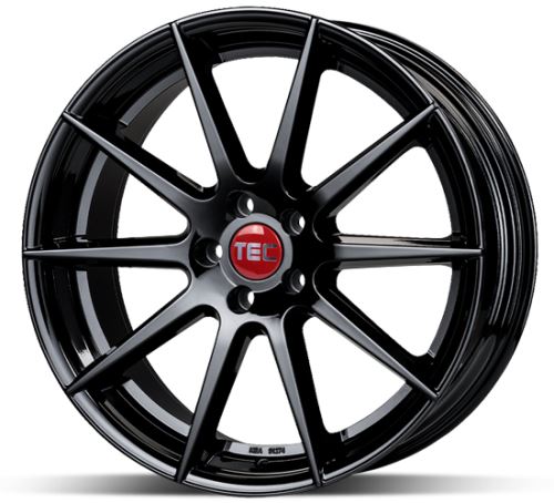 Alu disk TEC GT7 FullBlack 9x21 5x108 ET38 černý lesklý